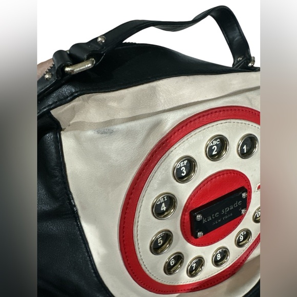 VINTAGE-KATE SPADE CALL ME HAYDEN PHONE BAG- GOOD CONDITION - Picture 8 of 11